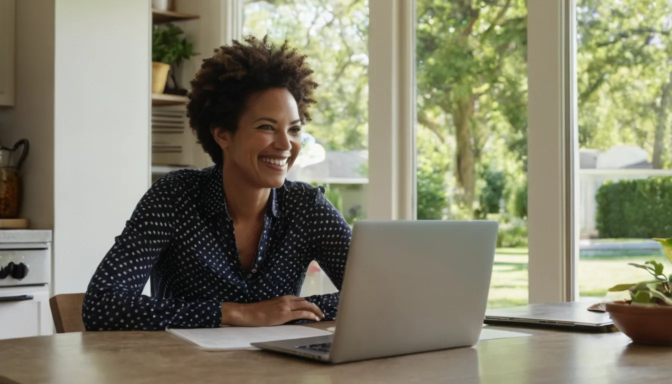 Homeowner reviewing a written tree removal quote at a kitchen table in the Palo Alto area